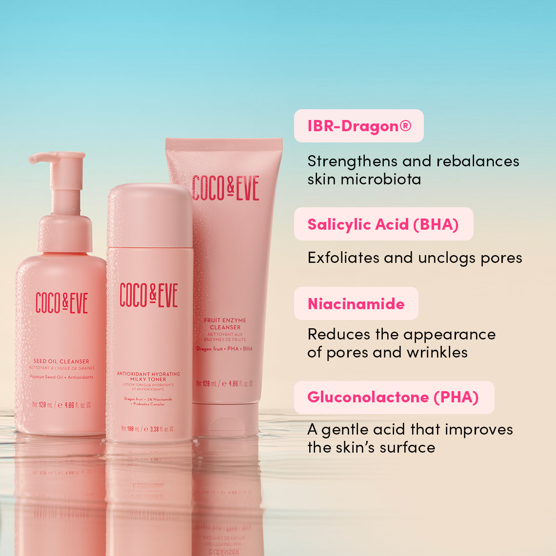 fresh Cleanse & Hydrate 3 Piece Skincare Set $36 ($86 value