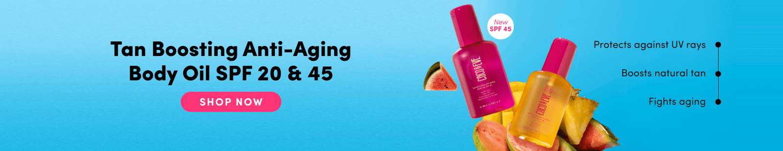 Tan Body Oil SPF