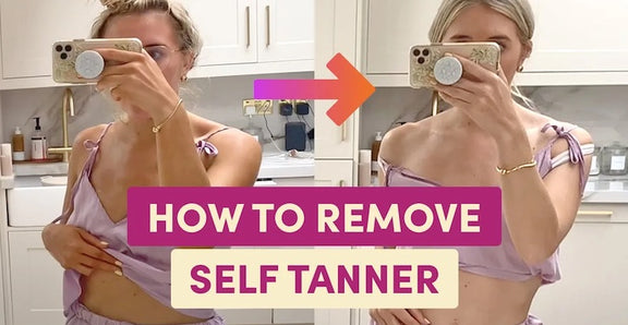 3 - 3 Steps to Remove Self Tanner Fast!