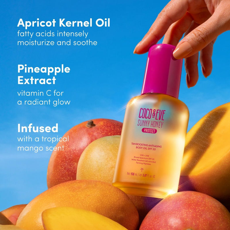Tan Boosting Anti-Aging Body Oil SPF20