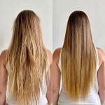 before and after example of model's hair - 6